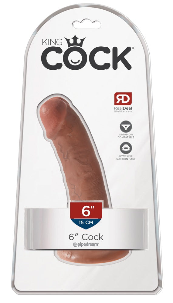 King Cock 6 Cock Tan