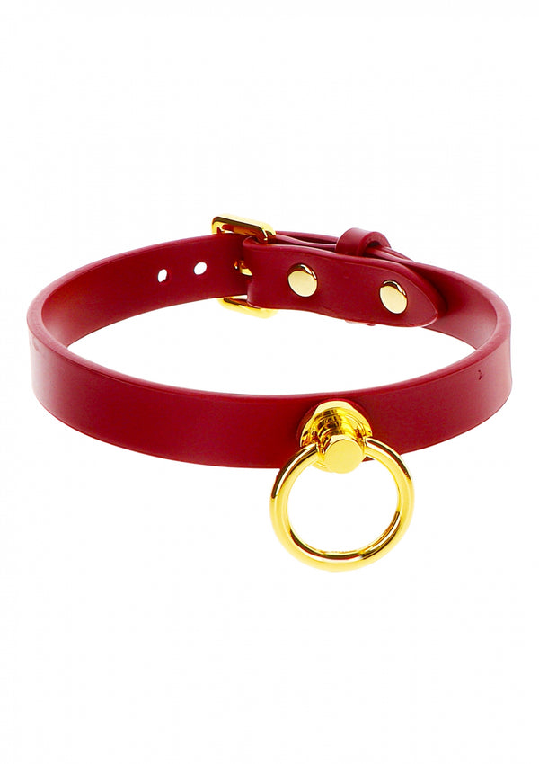 O Ring Collar Red