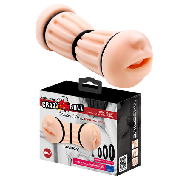 CRAZY BULL   NANCY, Pocket Pussy, DOUBLE MASTURBATOR