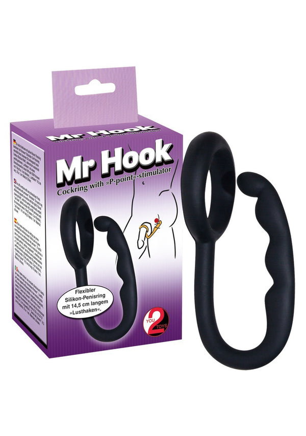 Cock Ring P spot black