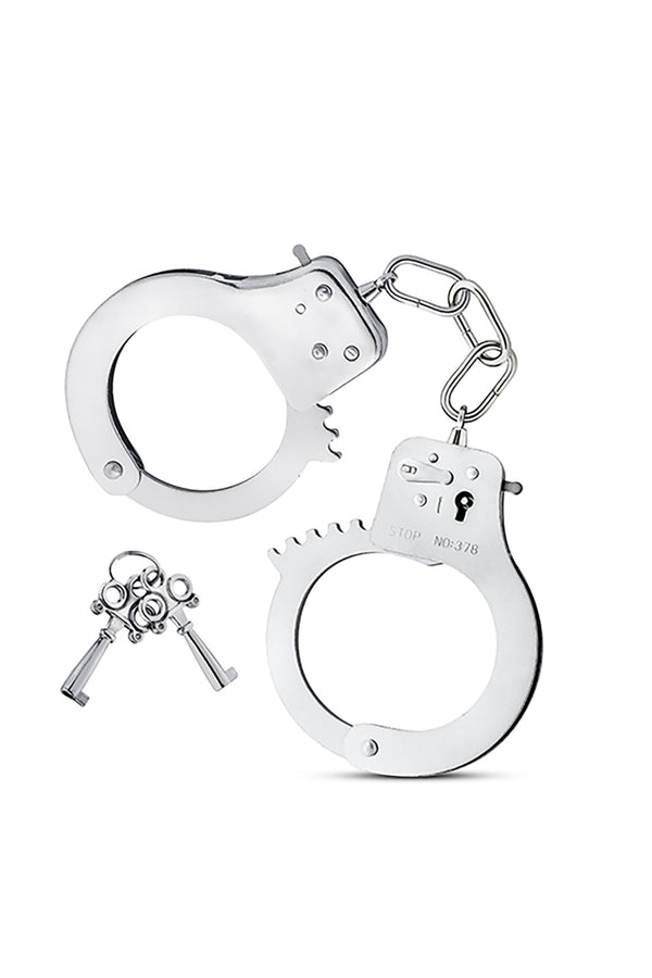 MAI No.38 METAL HANDCUFFS SILVER