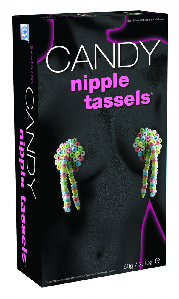 Słodycze CANDY NIPPLES TASSELS, Frędzelki na sutki