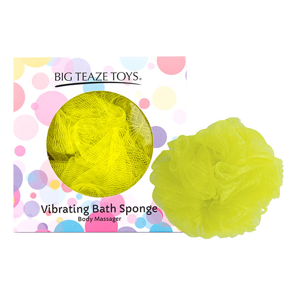 Big Teaze Toys   Bath Sponge Vibrating Yellow