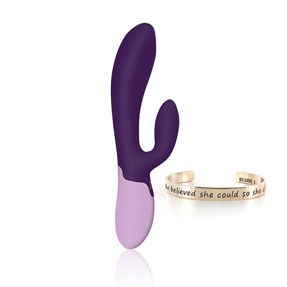 RS Essentials Xena Rabbit Vibrator Deep Purple &amp; Lilac