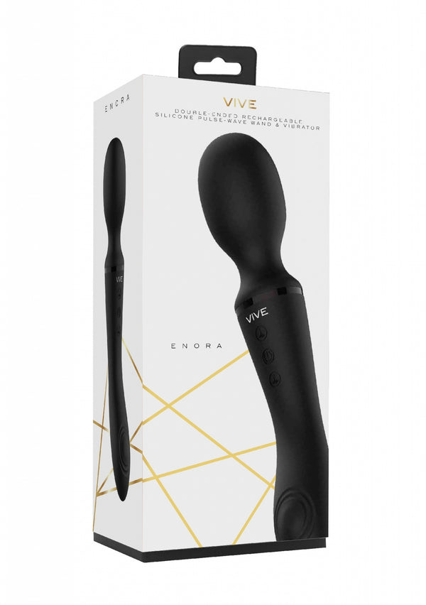 Enora Wand &amp; Vibrator Black