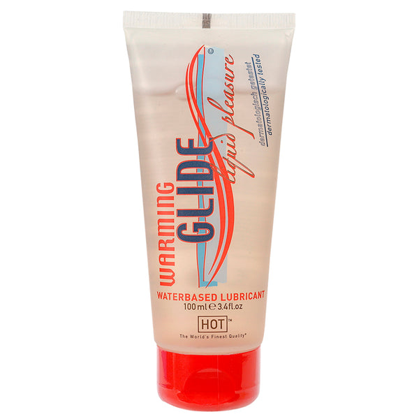 Warming Glide Liquid Pleasure gel 100ml water-based lubricant