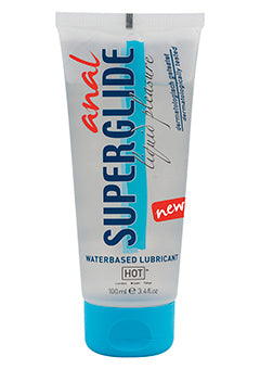 Anal Superglide liquid pleasure gel 100ml water-based lubricant