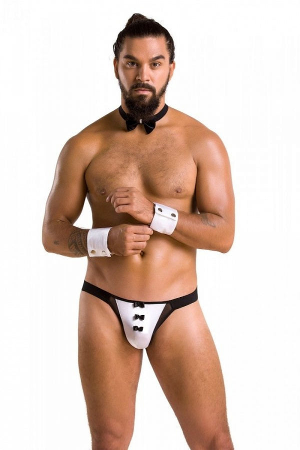 036 SET ALFRED black S/M   Passion