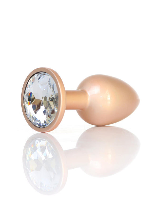 Plug Jewellery Pearl Gold PLUG  Clear S