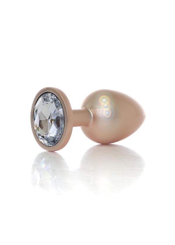 Plug Jewellery Pearl Gold PLUG  Clear L