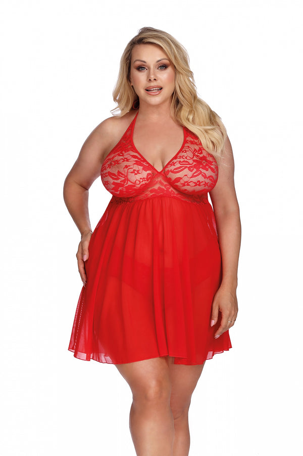 PANDORA RED (CHEMISE/PAL) L+