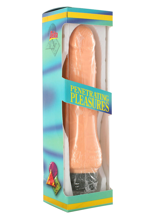 Vinyl P Shape Vibrator No.5 Light skin tone