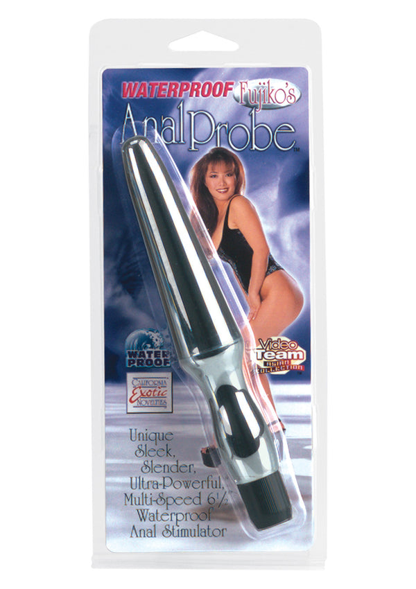 Waterproof Anal Probe Silver