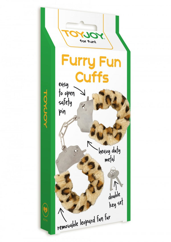 Furry Fun Cuffs Leopard