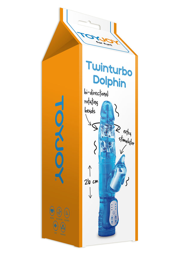 Twinturbo Dolphin Vibrator Blue