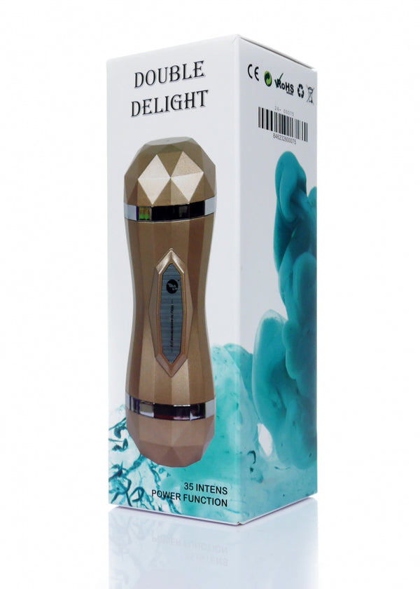 Masturbator Vagina Double Delight 35 function USB