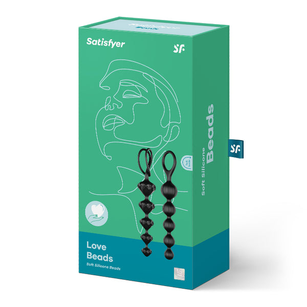 Satisfyer Love Beads Set (set of 2) (Black)