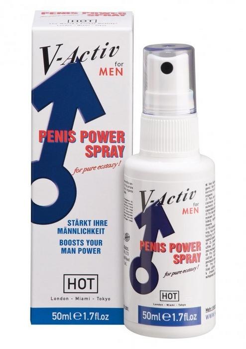 V Activ Penis Power Spray for Men 50ml