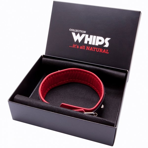 Wiązania WHIPS obroża damska z ćwiekami