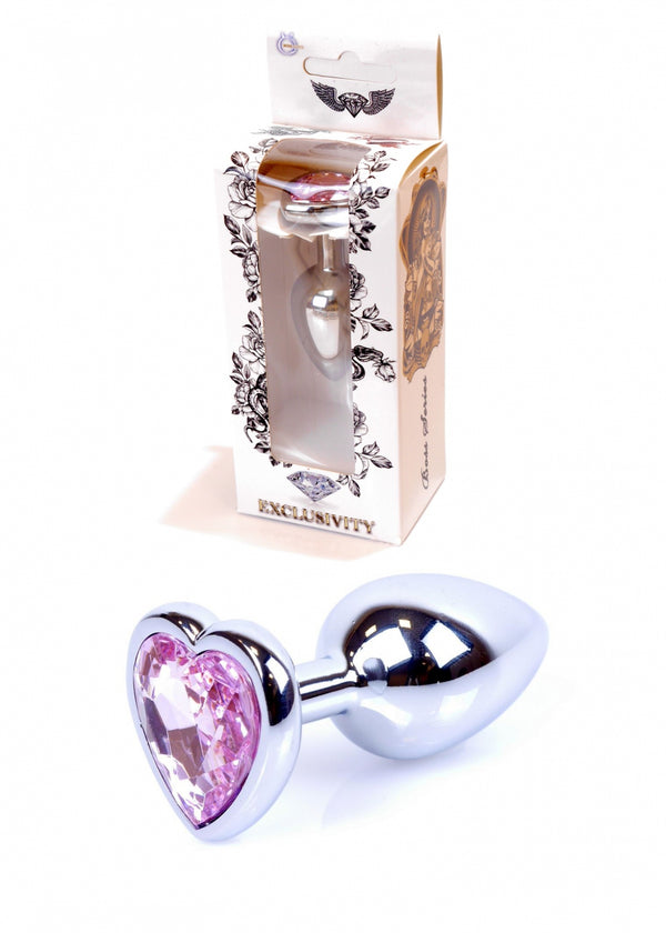 Plug Jewellery Silver  Heart PLUG  Rose