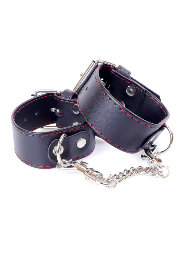 Fetish B   Series Handcuffs 3 cm Red Lline
