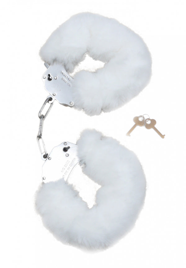 Kajdanki Fetish B   Series   Furry Cuffs White