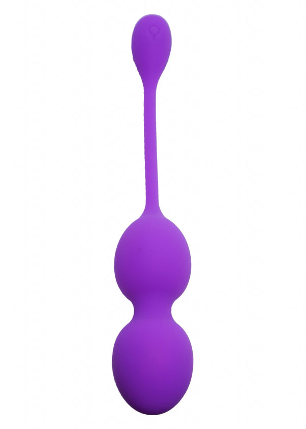 Vibrating Kegel Balls 32mm 80g Purple 10 function USB   B   Series