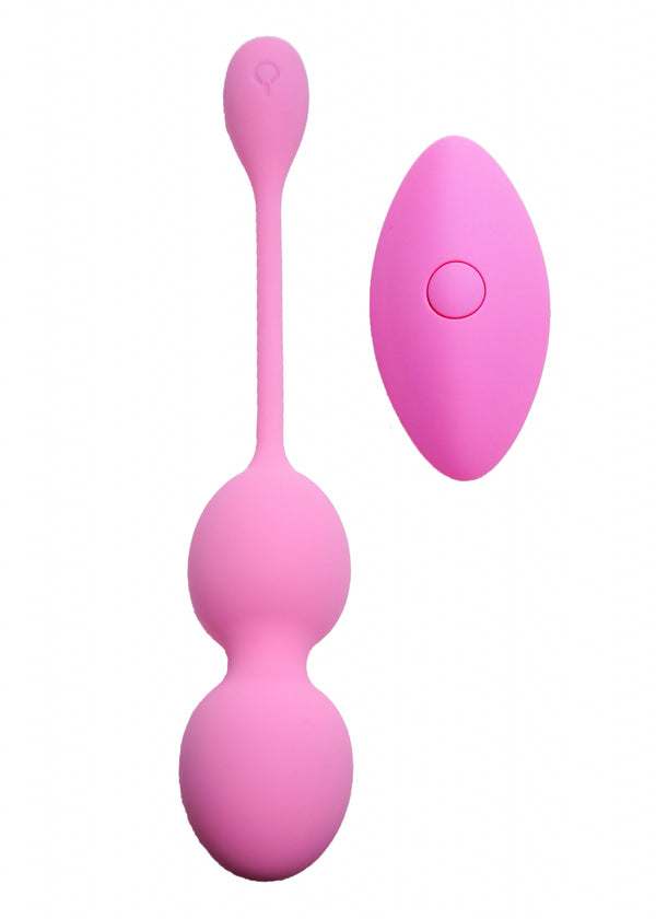 Vibrating Kegel Balls 32mm 80g Pink 10 function USB Remote Control   B   Series