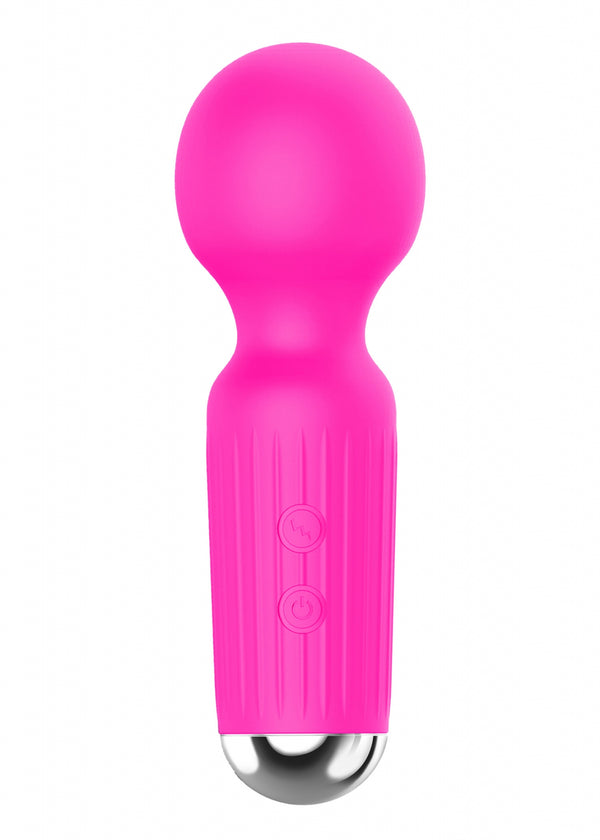 Rechargeable Mini Massager USB 20 Functions Pink