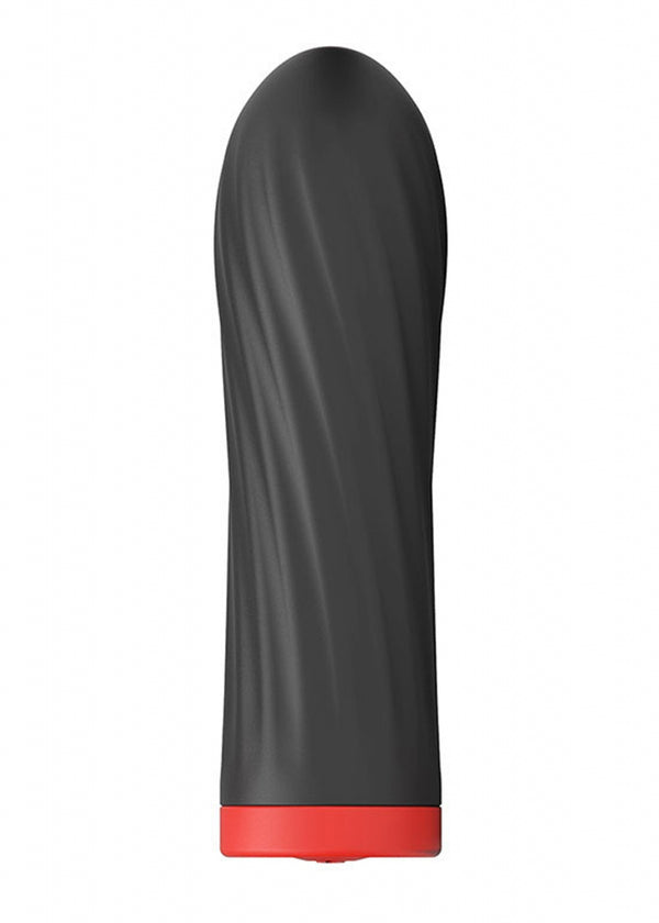 Stymulator Rechargeable Silicone Touch Vibrator USB 10 Functions   Black