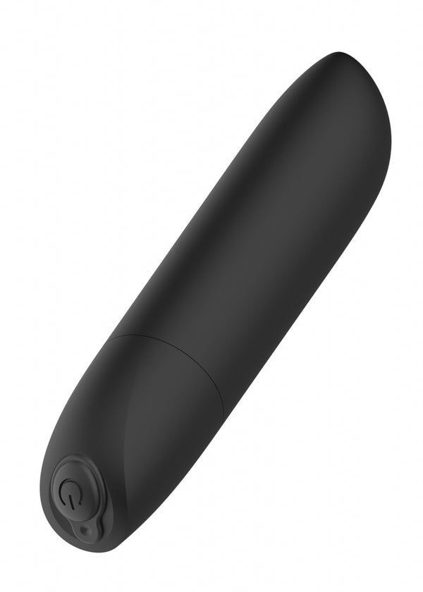 Stymulator Rechargeable Powerful Bullet Vibrator USB 20 Functions   Shine Black