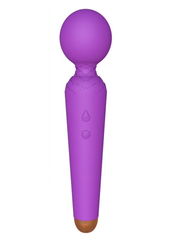 Rechargeable Power Wand USB 10 Functions Purple