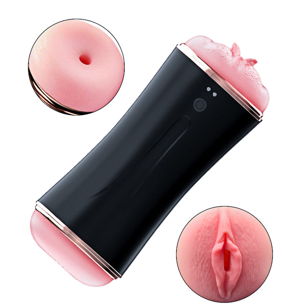 Masturbator Vibrating Masturbation Cup USB 10 function + Interactive Function / Double Ends