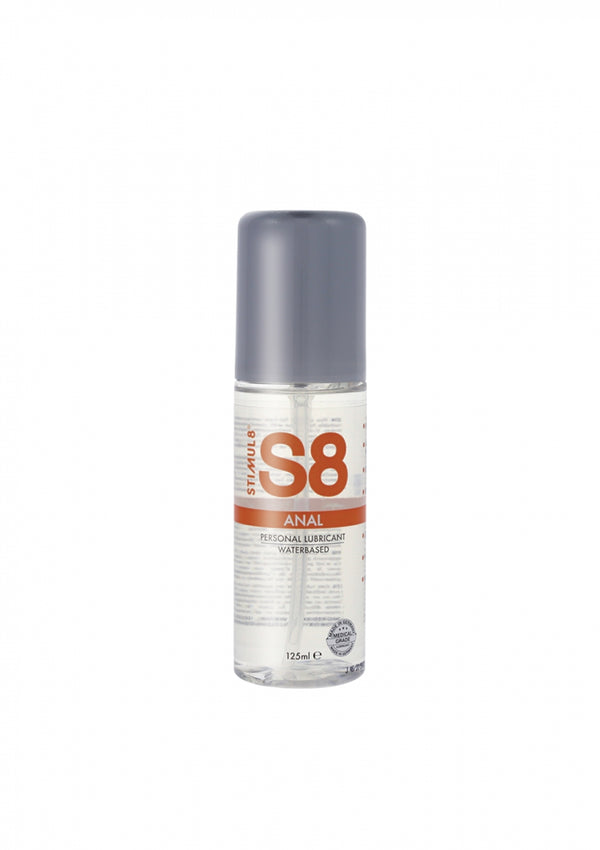 S8 WB Anal Lube 125ml Natural