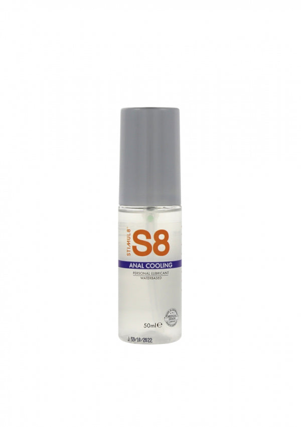 S8 WB Cooling Anal Lube 50ml Cooling