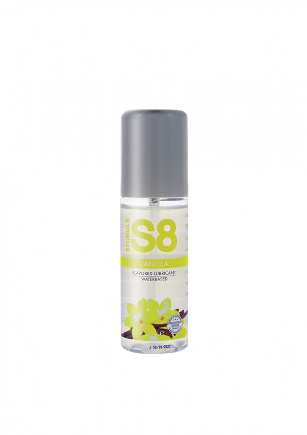 S8 WB Flavored Lube 125ml Vanilla