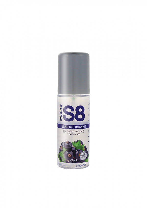 S8 WB Flavored Lube 125ml Blackcurrant