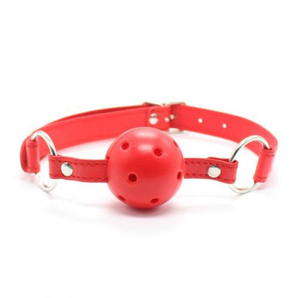 Knebel Breathable Ball Gag (rosso)