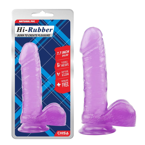 7.7 Inch Dildo Purple