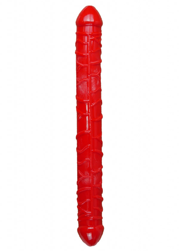 Dildo Flexible Double Dong   Red