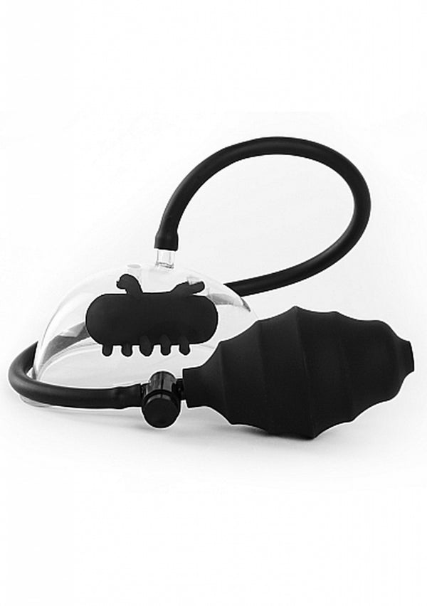Vibrating Pussy Pump   Black
