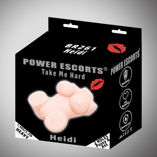 Masturbator Take Me Hard Heidi Mini Love Doll 1,55kg Flesh