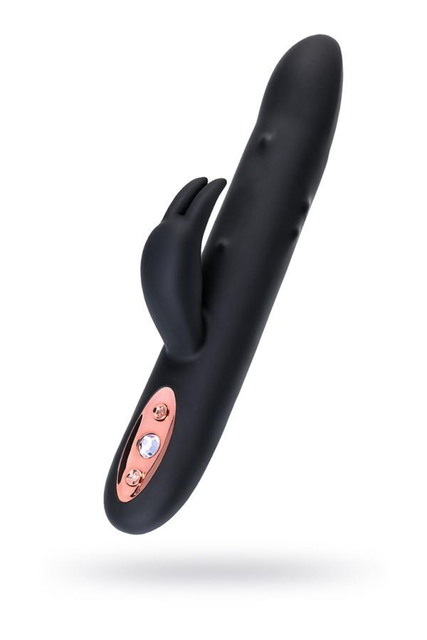 Unrealistic WANAME D SPLASH HAIL vibrator, silicone, black, 23.8 cm