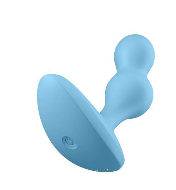 Plug Vibrator Depp Diver Connect App (Light Blue)