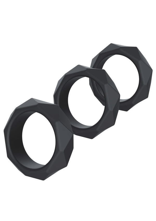 Heavy C-Ring Set Black
