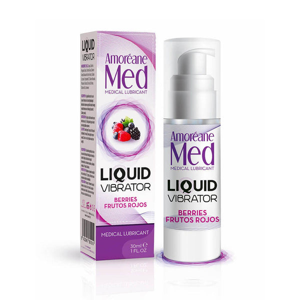 Gel/spray-Liquid Vibrator Berries 30ml.