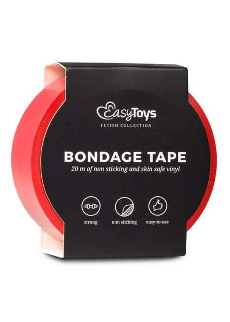 Bondage Tape - Red Bondage Tape 20 m