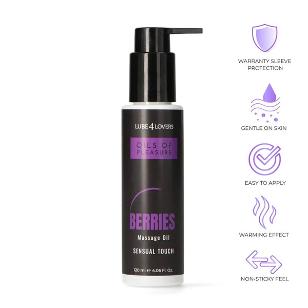 Oils of Pleasure - Forest Fruits Massage Oil 120 ml