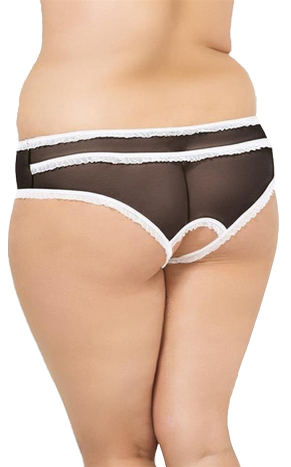 String 2471 Plus Size - black XL