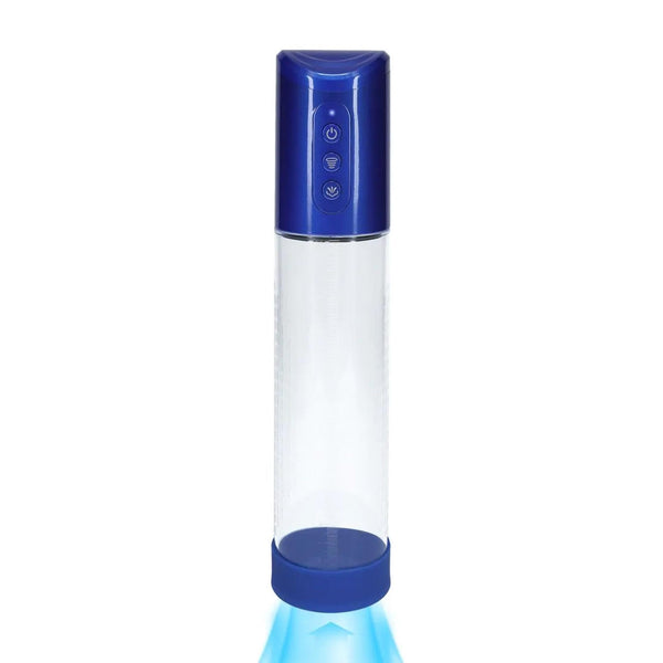 HyperPump - Rechargeable Penis Pump - Metallic Blue